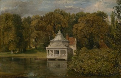The Quarters behind Alresford Hall by John Constable